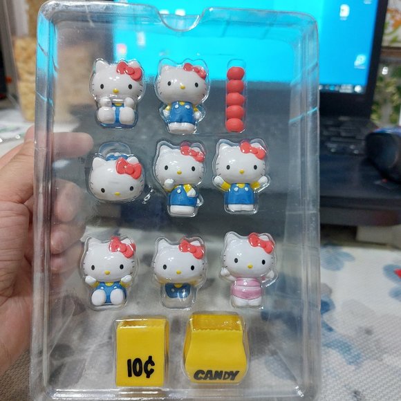 VINTAGE HELLO KITTY Tsumu Tsumu Stacking Game TMU-06 Challenge Game - Picture 6 of 7